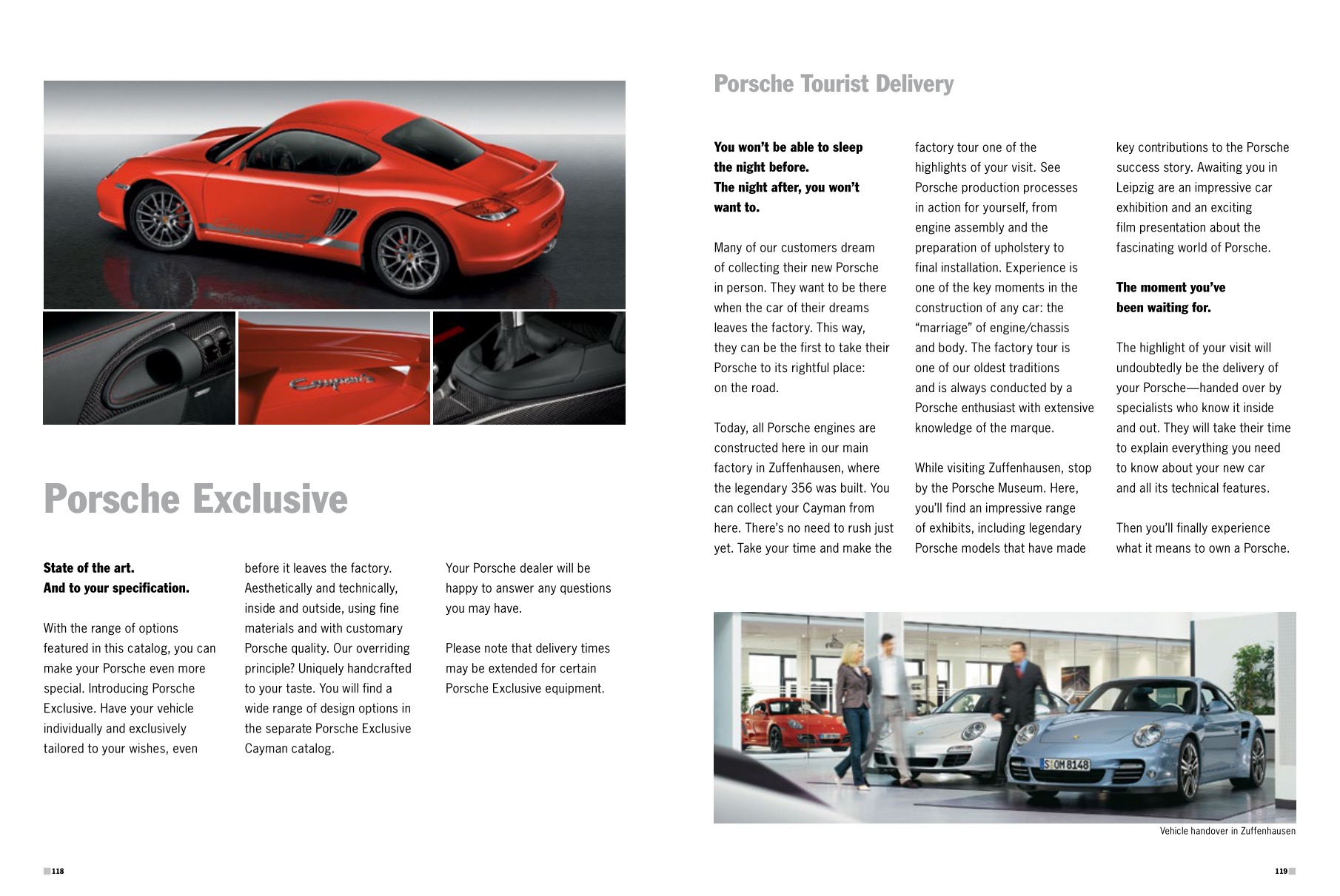 2012 Porsche Cayman Brochure Page 50